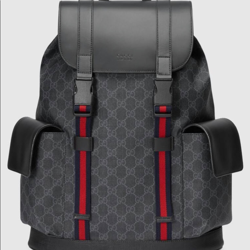 Gucci GG Black backpack
